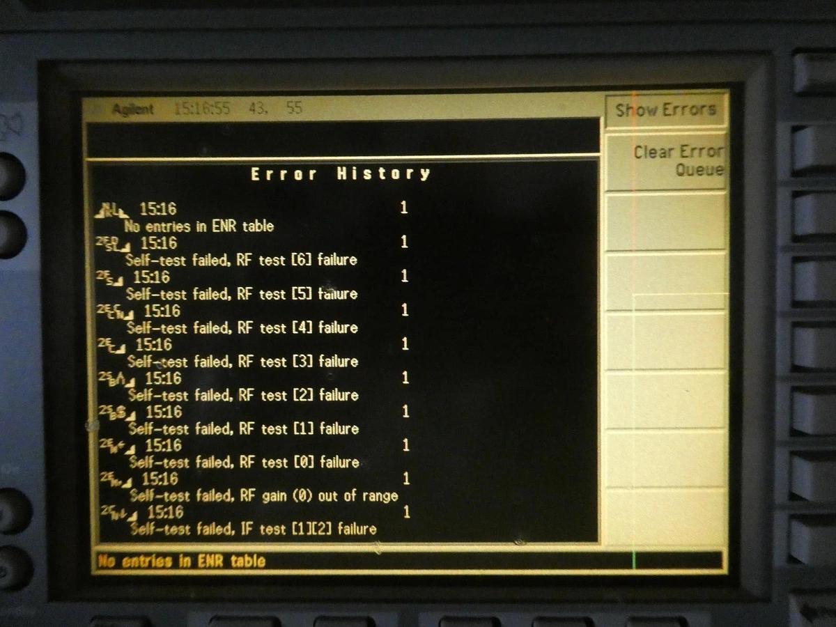 Used Agilent Technologies N8973A Noise Figure Analyzer NFA Series 10MHz-3GHz As-Is
