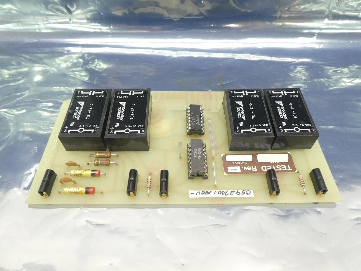 Used Varian Semiconductor Equipment VSEA 05927001 Syn Motor Control PCB Card Working