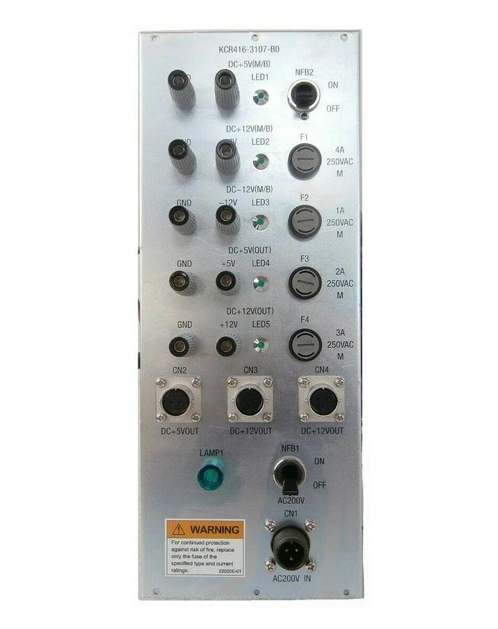 Used DNS Dainippon Screen KCR416-3107-B0 Fuse and Test Panel FC-3000 Working Surplus