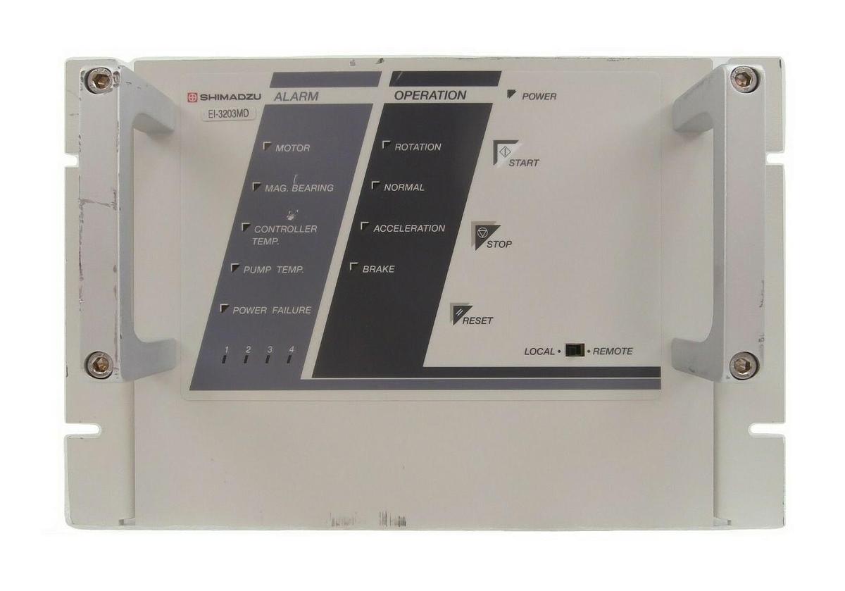 Used Shimadzu EI-D3203MD-A1 Turbomolecular Pump Controller TMP Turbo Tested Working