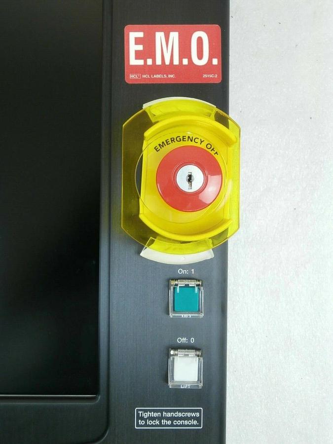 Used Nanometrics FLX Series Operator Interface Display Panel and Keyboard Working