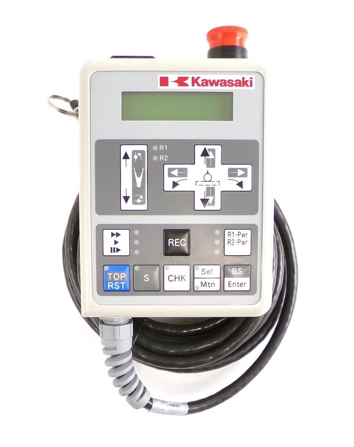 Used Kawasaki 50817-1391 Robot Teach Pendant Hand Held Controller Working