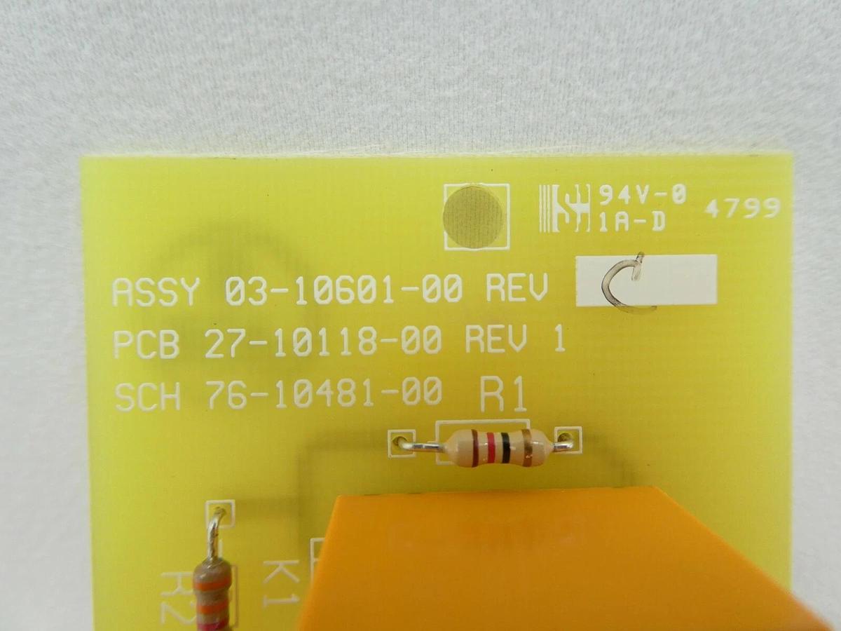 Used Novellus Systems 03-10601-00 Relay PCB 27-10118-00 Concept Two Working Spare