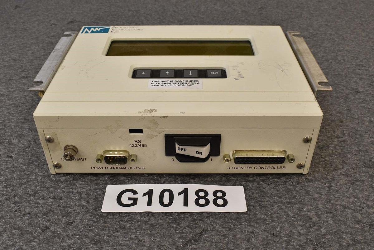 Used Progressive Technologies 12000G01 Sentry Supervisor Untested As-Is