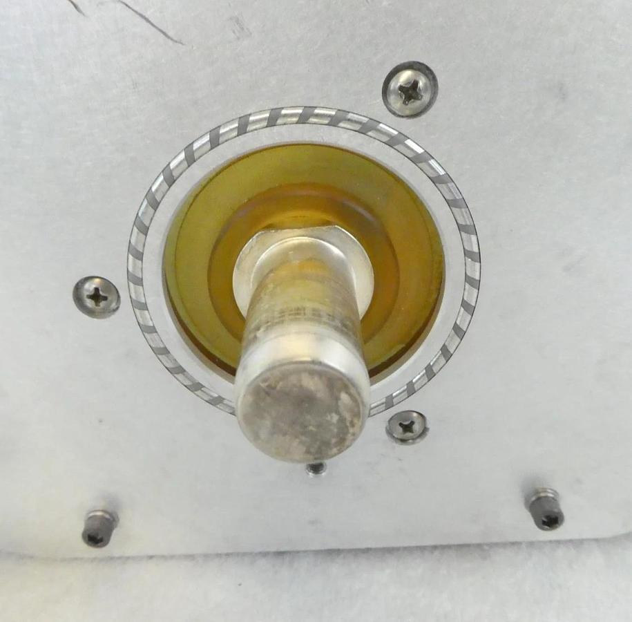 Used Lam Research 857-174321-111 RF Match Chamber Top With Light Source Working