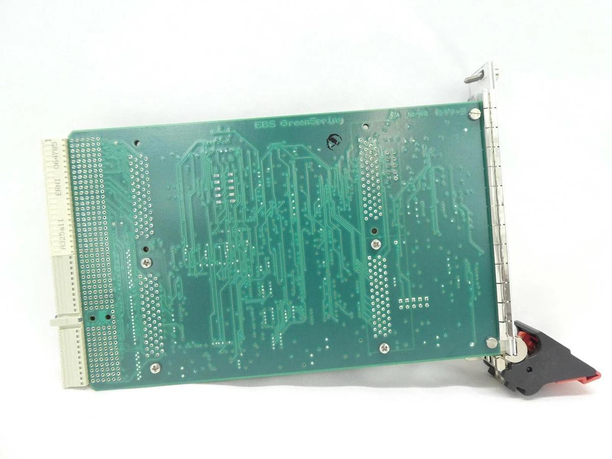 Used SBS cPCI-100-BP Single Industry Pack Carrier PCB Card Ver. 1.0 Rev. D Working