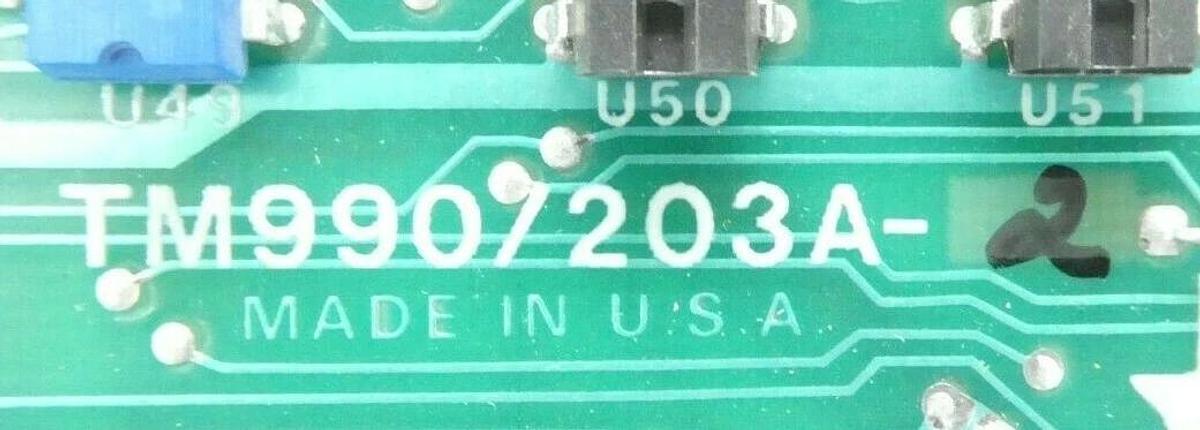 Used Texas Instruments 1600252-000 RAM Module PCB Card TM990/203A-2 Varian Working