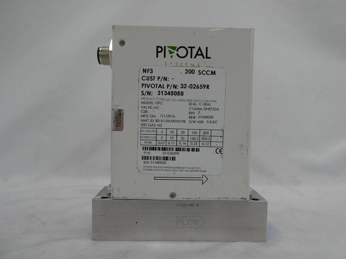 Used Pivotal Systems GFC Mass Flow Controller MFC Reseller Lot of 6 Working