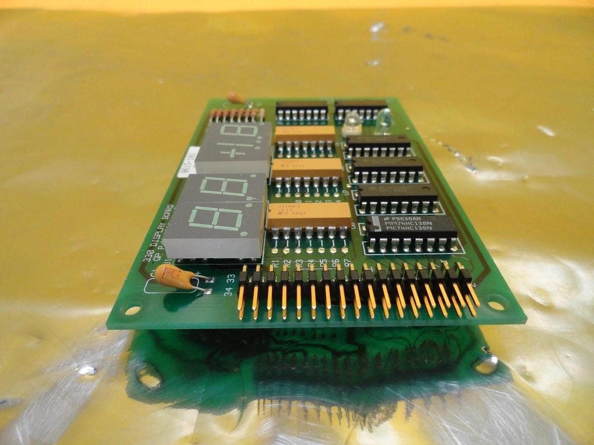 Used Granville-Phillips 009614-101 330 Display Board PCB 9615-101 Used Working