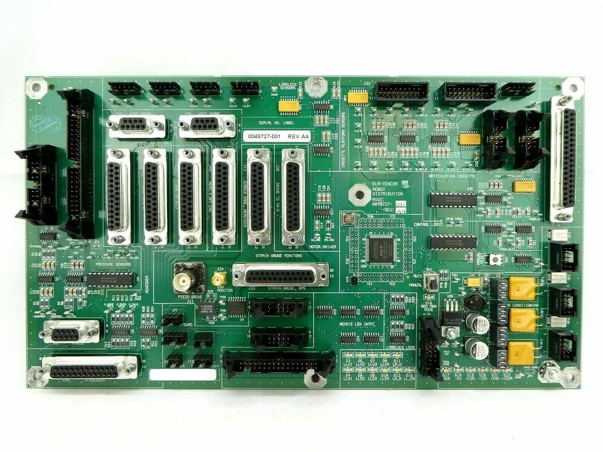 Used KLA-Tencor 0049727-001 Robot Distribution Board PCB Working Spare
