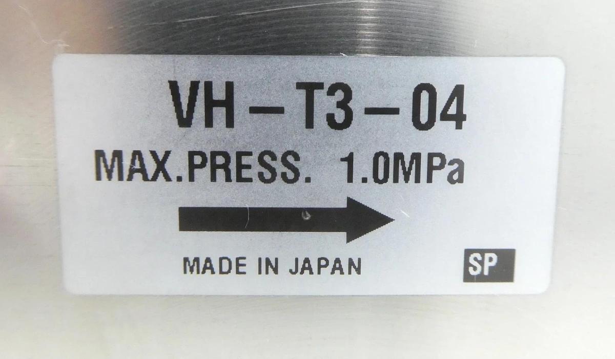 SMC VH-T3-04 Manual 1/2" Plug Valve AMAT Applied Materials 3870-03869 Lot of 5