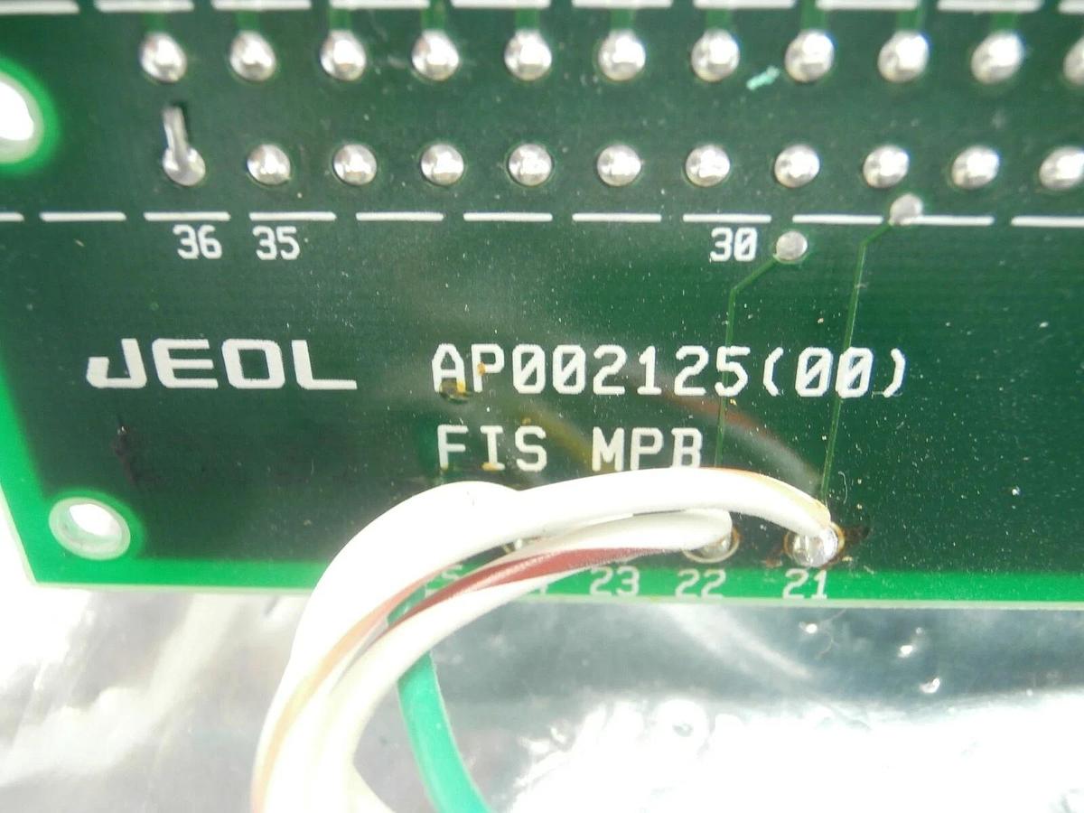 Used JEOL AP002125(00) Backplane Board PCB FIS MPB JSM-6400F SEM Used Working