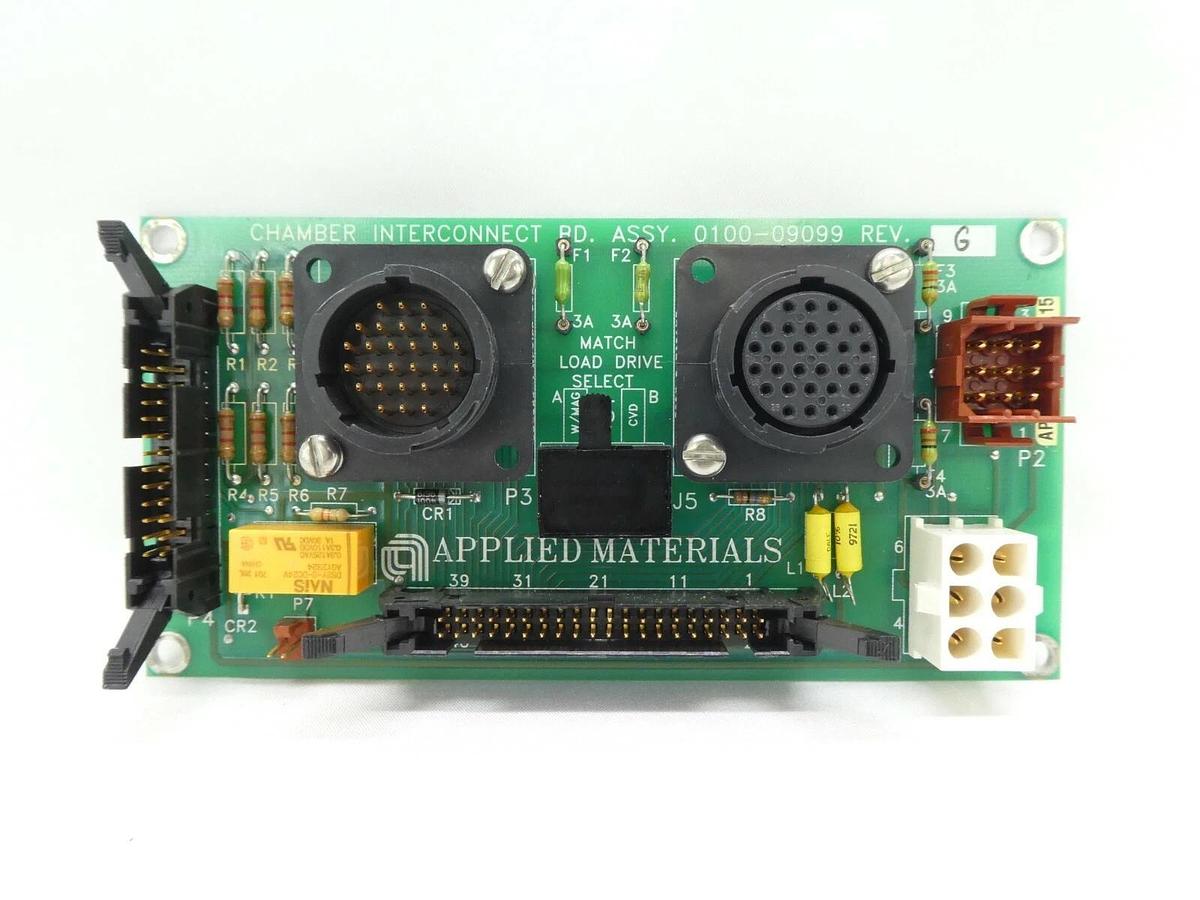 Used AMAT Applied Materials 0100-09099 Chamber Interconnect PCB Working Surplus