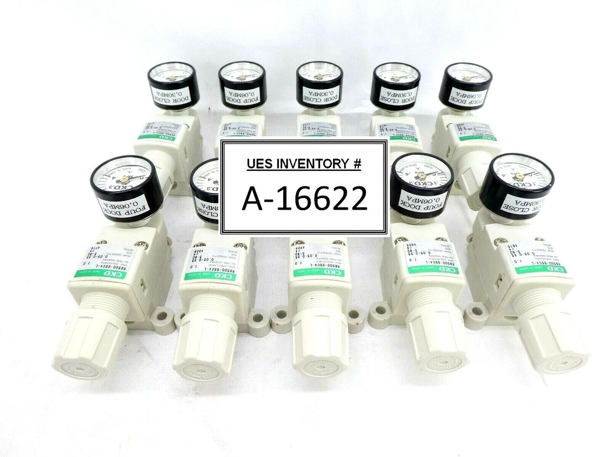 Used CKD RB500-SSC4-L Compact Regulator TEL Lithius Lot of 10 Working Surplus