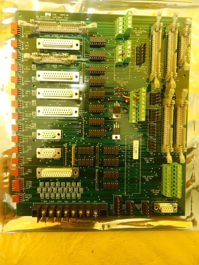 Used GaSonics 90-2608 PCA Loadlock Interface PCB Board Rev. C A-2000LL Used Working