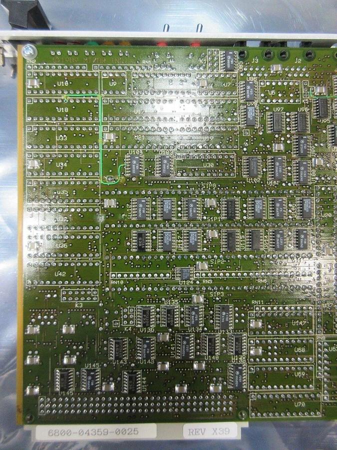 Used Mizar 6800-04359-0025 PCB Card 7130 CPU Used Working