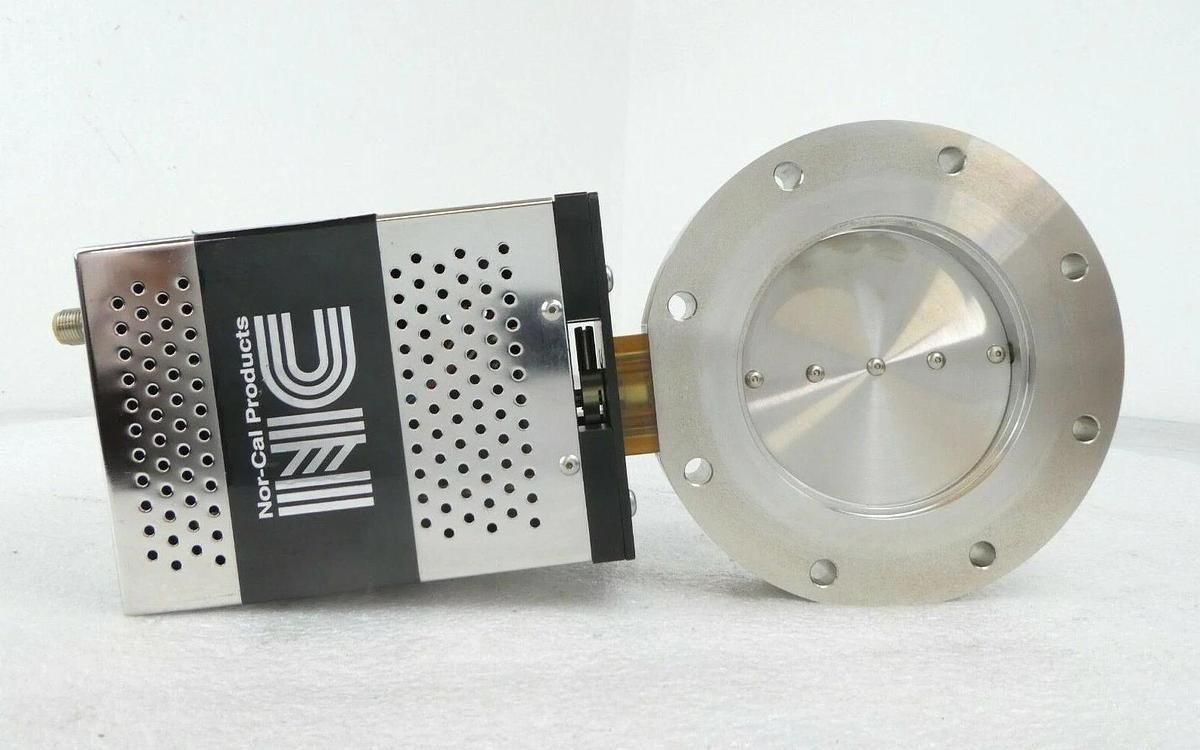 Used Nor-Cal 3870-03464 IQ Series Throttling Butterfly Valve Intellisys AMAT Working