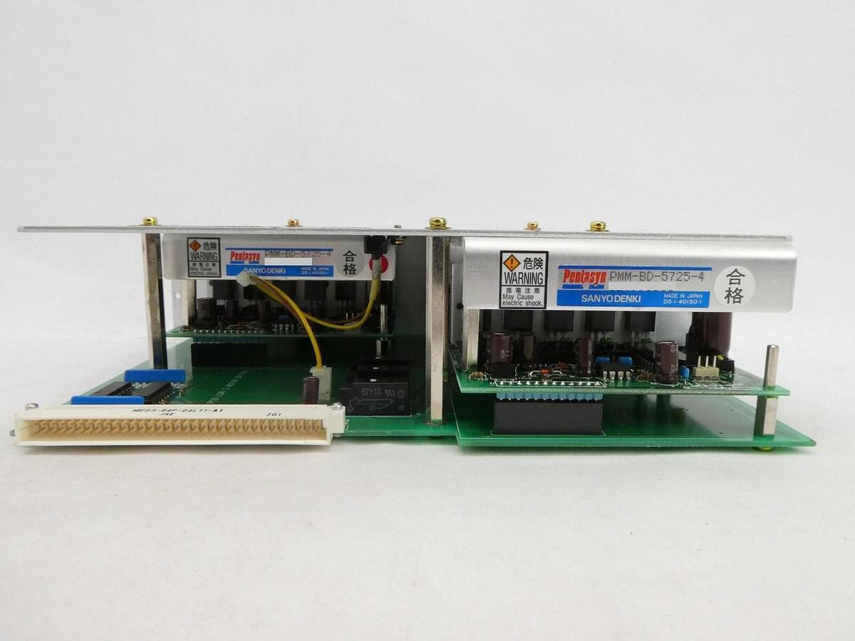 Used Sanyo Denki PMM-BD-57035-7 PCB Card M-1 (LEFT) TEL 3286-000880-11 P-8 Working