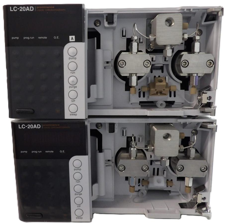 Used Shimadzu 228-45000-32 Liquid Chromatography LC-20AD Prominence Lot of 2 Untested