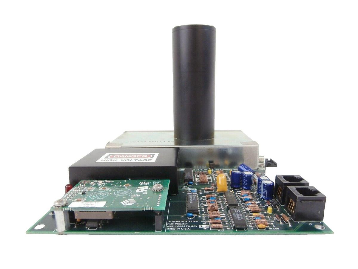 Used Ultrapointe 000276 Spectrometer PMT Preamp PCB Assembly KLA-Tencor Working