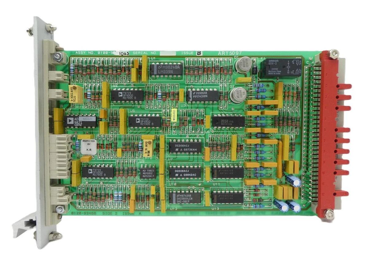 Used AMAT Applied Materials 0100-91043 Spin Control PCB Card Working Surplus