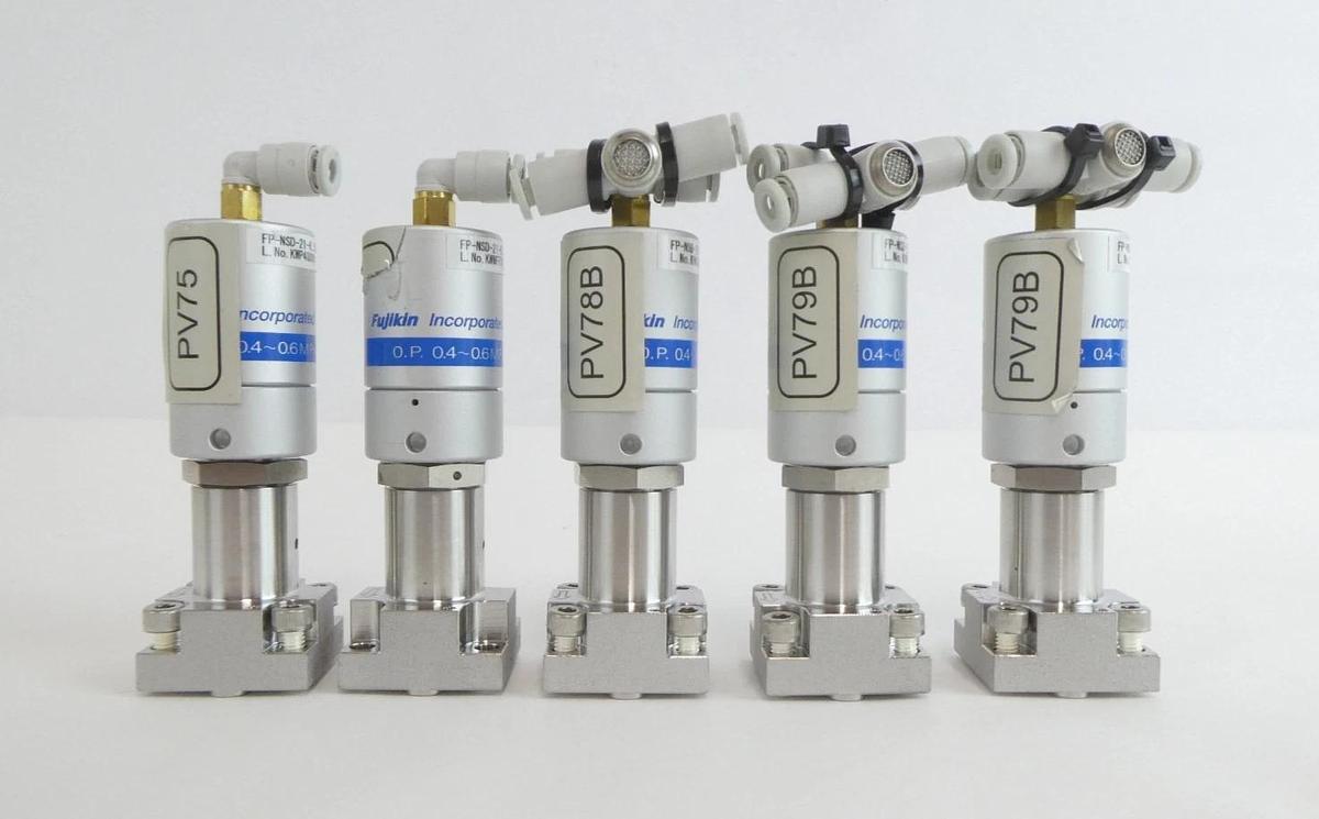 Fujikin FP-NSD-21-6.35UGC Metal Diaphragm Valve Reseller Lot of 16 New