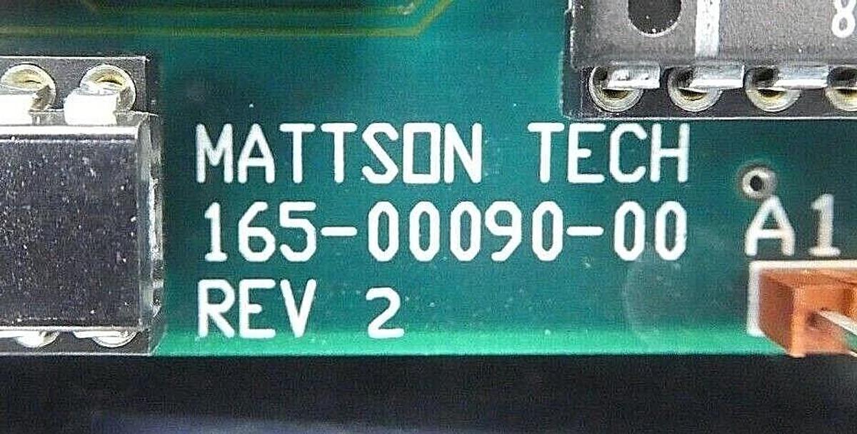 Used Mattson Technology 165-00090-00 Digtal I/O PCB Card Loose Chip Untested As-Is