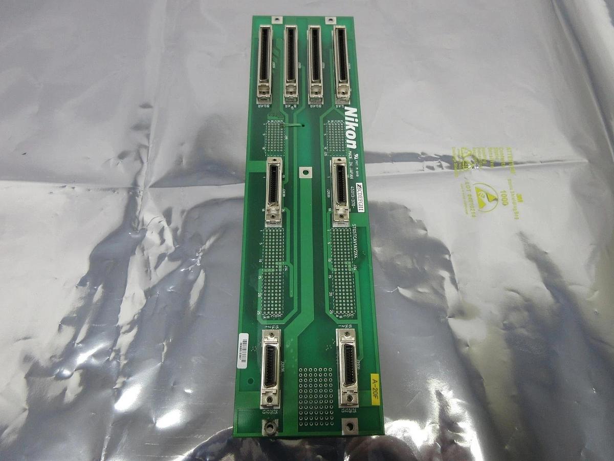 Used Nikon 4S013-370 Backplane Interface Board PCB STGSTCAV1AV2X4 NSR Working