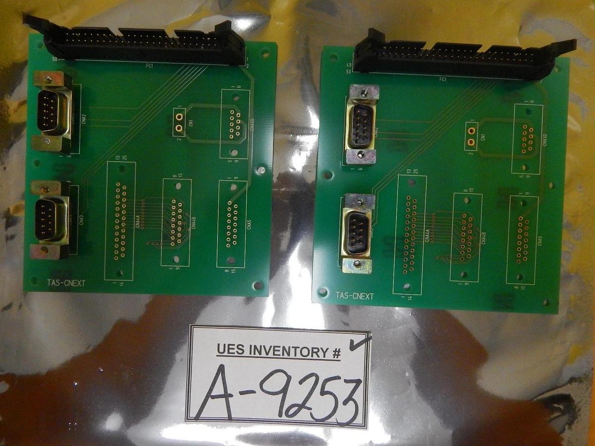 Used TDK TAS-CNEXT Load Port Interface Board PCB Reseller Lot of 2 TAS300 Used