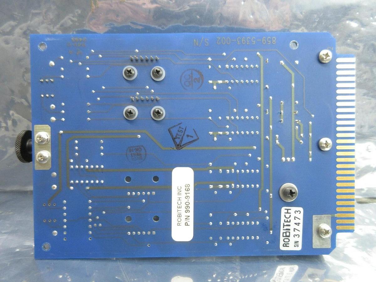 Used Robitech 990-9168 Transducer PCB Card 859-0944-002-3 Used Working