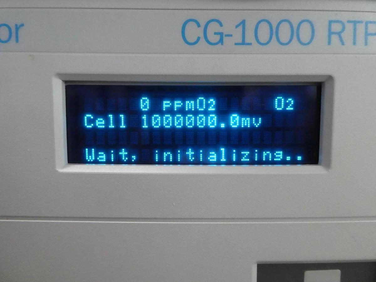 Used AMETEK Process Instruments Dycor CG-1000 RTP Oxygen Analyzer Working Surplus