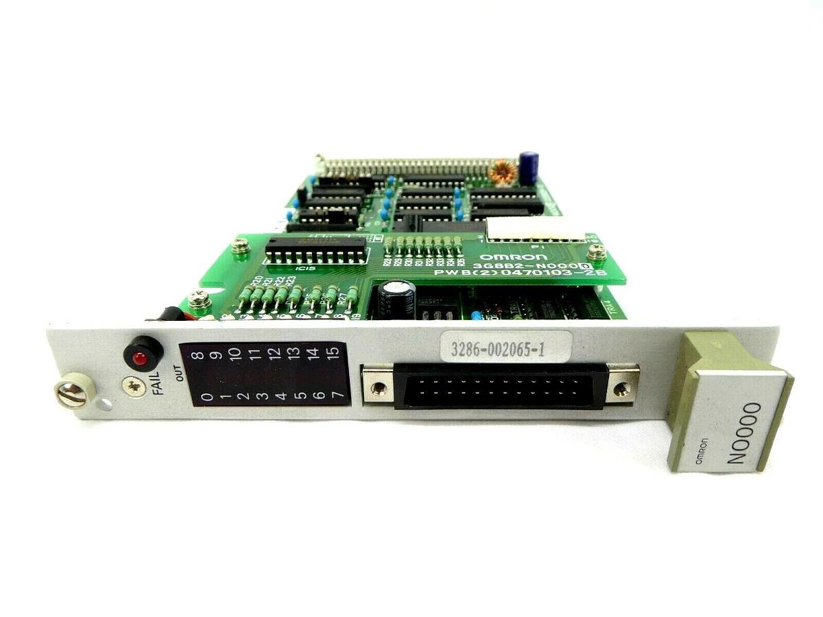 Used Omron 3G8B2-N0000 PCB Card N0000 TEL Tokyo Electron 3286-002065-1 P-8 Working