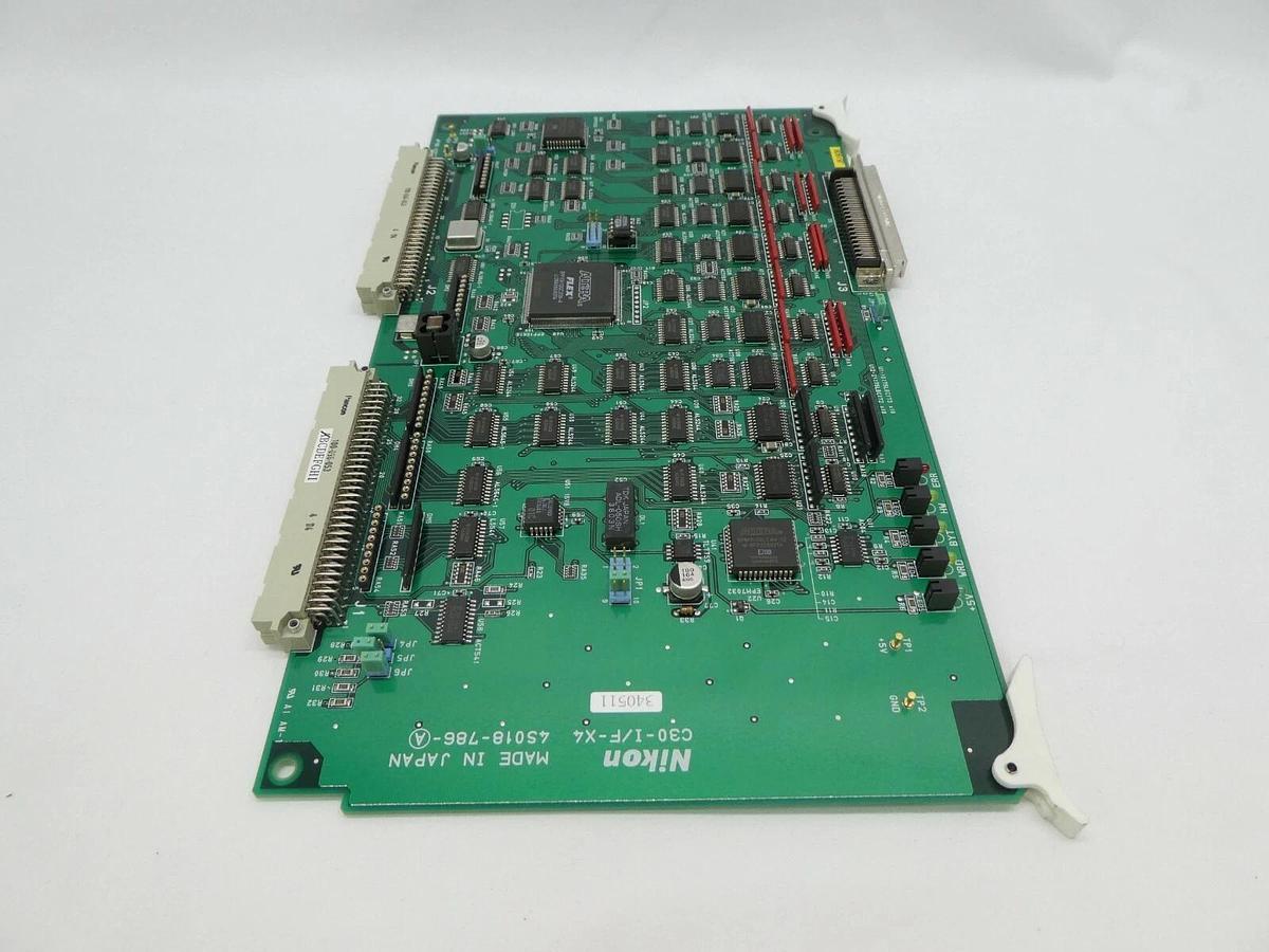 Used Nikon 4S018-786-A C30-I/F-X4 PCB Card NSR-S205C System Working Spare