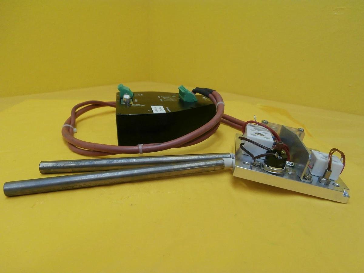 Used VAT TECON 090-001.3 650 Series Gate Valve Heater Controller and Elements Used