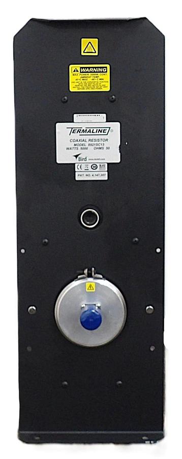 Used Bird Electronics 8921SC13 Coaxial Resistor TERMALINE 5000 Watt 50 Ohms Working