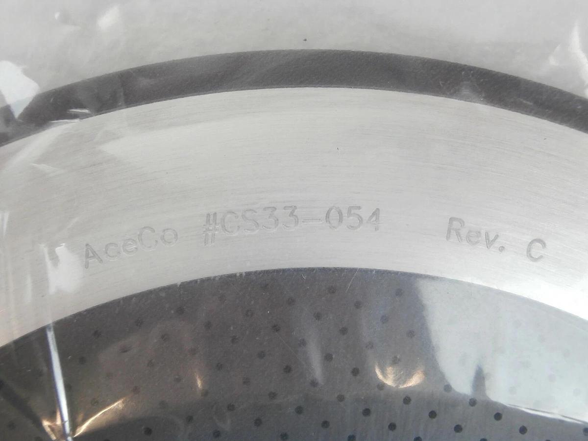 AceCo CS33-054A 150mm Aluminum Cathode Upper Electrode Lam Research New Surplus