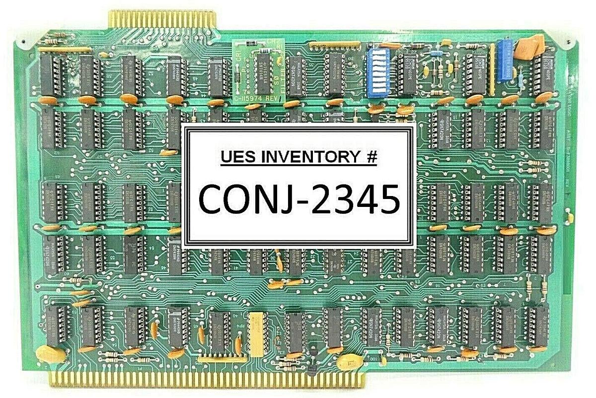 Used Varian Semiconductor VSEA D-F3898001 End Station Logic PCB Card Rev. P Working