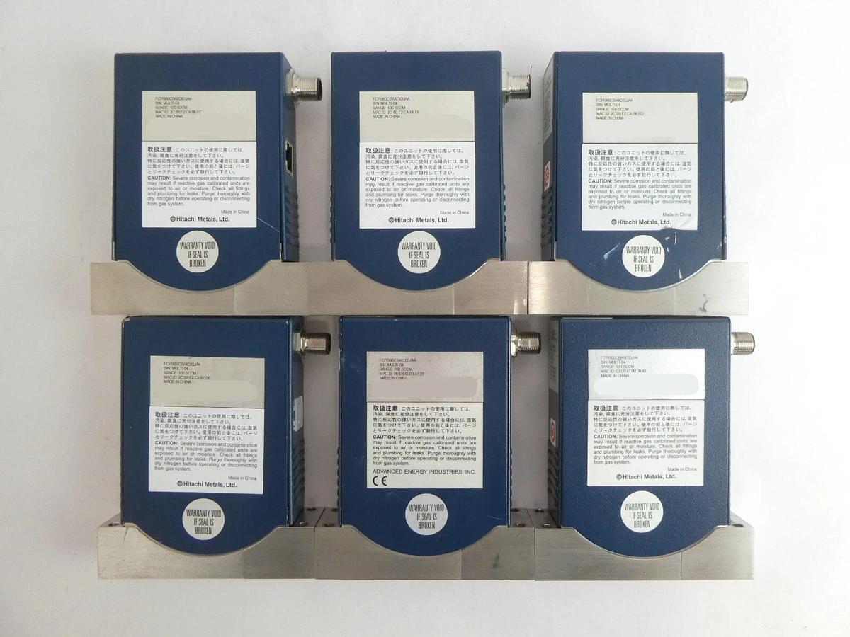 Used Aera PI-98 Mass Flow Controller MFC Reseller Lot of 13 Working Surplus