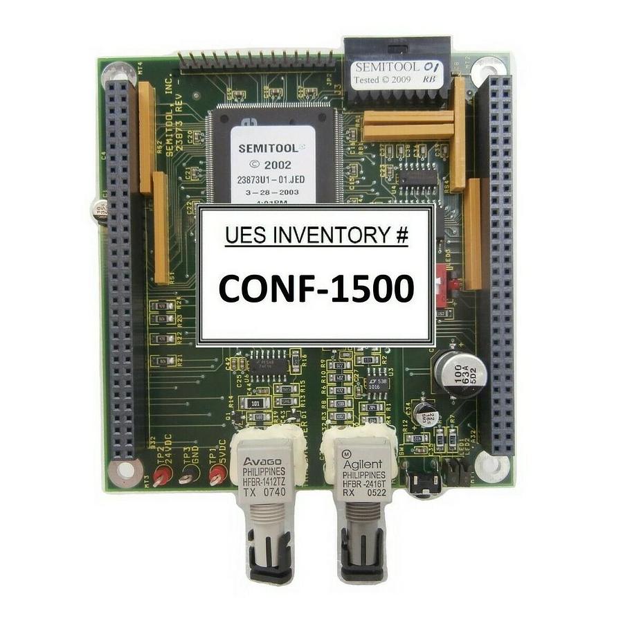 Refurbished Semitool 23873-01 Single Fiber Transceiver Board PCB TX/RX LT502 Refurbished