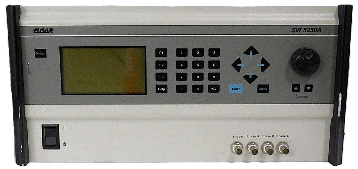 Used Elgar 5162001-15 SmartWave Industrial Power Source SW5250A Untested Surplus
