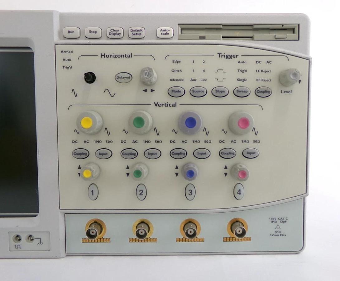 Used Agilent Technologies 54831B DSO Oscilloscope 600 MHz Infiniium No Power As-Is
