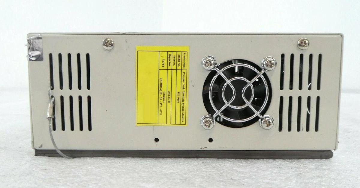 Used Torr PLI-9100 Pressure Leak Interlock System Monitor Main Controller Working