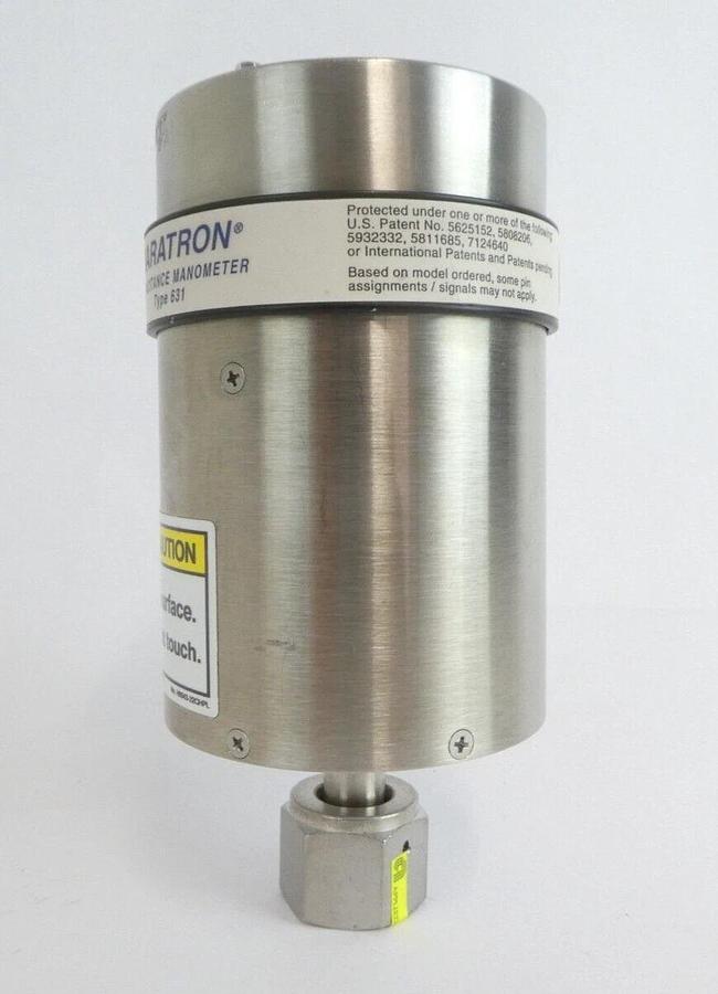 Used MKS Instruments 631C11TBFP Baratron Capacitance Manometer Type 631 Working
