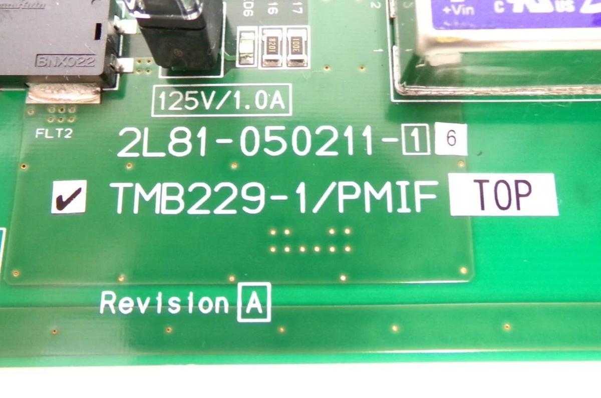 Used TEL Tokyo Electron 2L81-050211-16 PCB TMB229-1/PMIF TOP Working Surplus