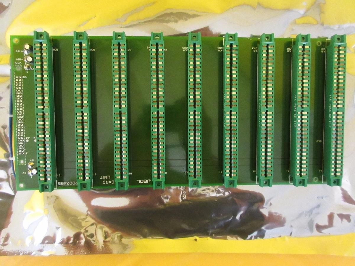 Used JEOL MP002495 CARD UNIT Backplane Board PCB JEM-2010F Used Working