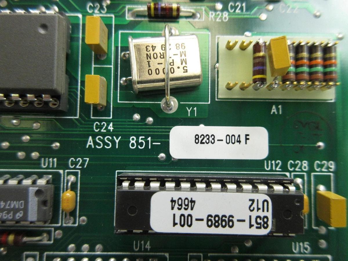 Used SVG Silicon Valley Group 851-8233-004 Processor PCB Card Rev. F 90S Used Working