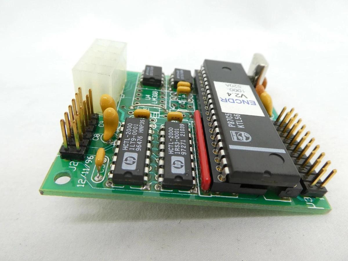 Used SSEC Solid State Equipment 1000-520A ENCDR V2.4 Board PCB Evergreen M20 Working