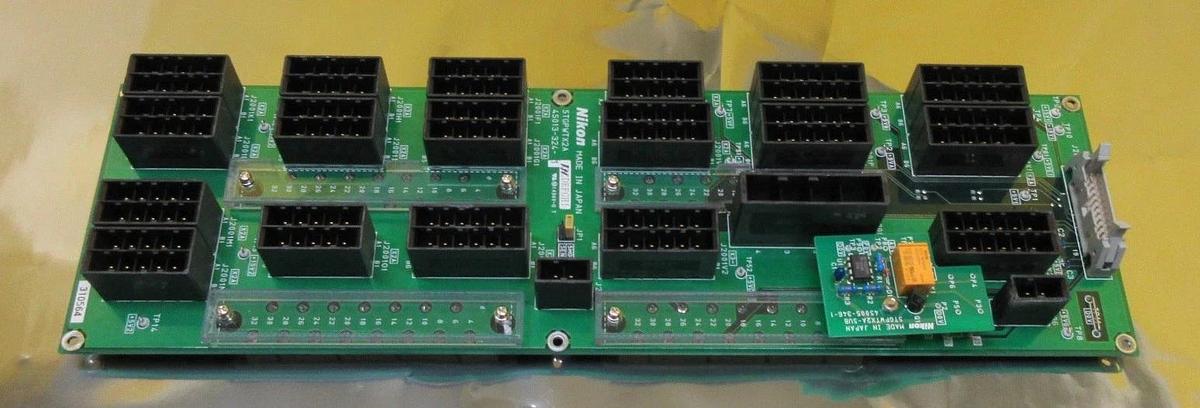 Used Nikon 4S013-324-1 Backplane Interface Board PCB STGPWTX2A NSR-S204B Used Working