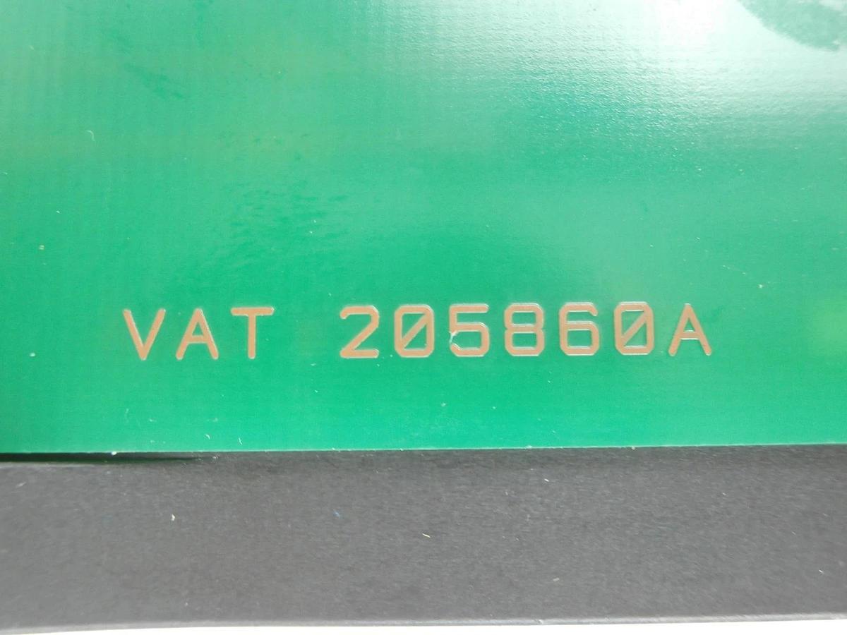Used VAT 07512-UA24-0002 Rectangular Atmospheric Door L-VAT Copper No Gate Surplus