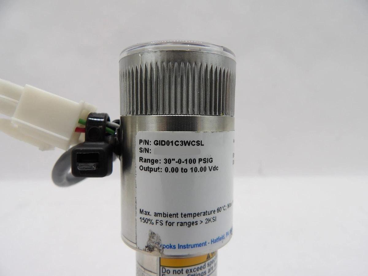 Used Brooks GID01C3WCSL GFD01C3BCSL Pressure Transducer SolidSense II Lot of 16